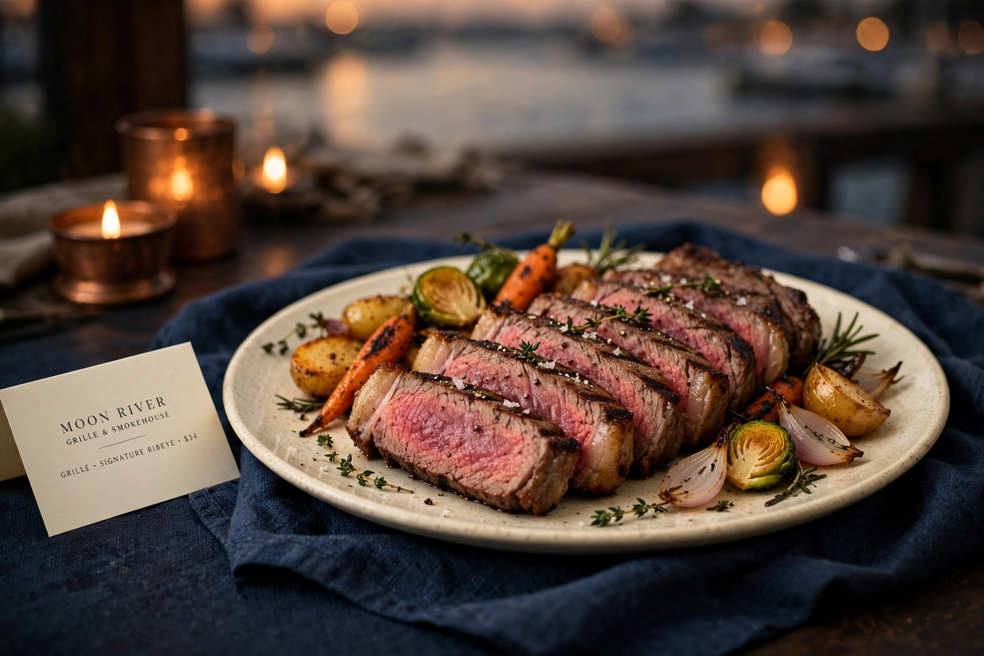Signature ribeye steak